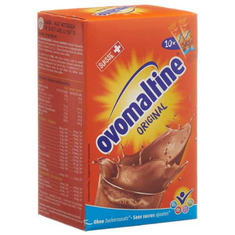 Ovomaltine Plv 10 bags 15 g