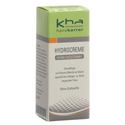 Hans karrer hydro cream microsilver tube 30 ml