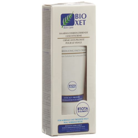 Bioxet haarwuchsreduzierende creme facial normal / seco 50 ml