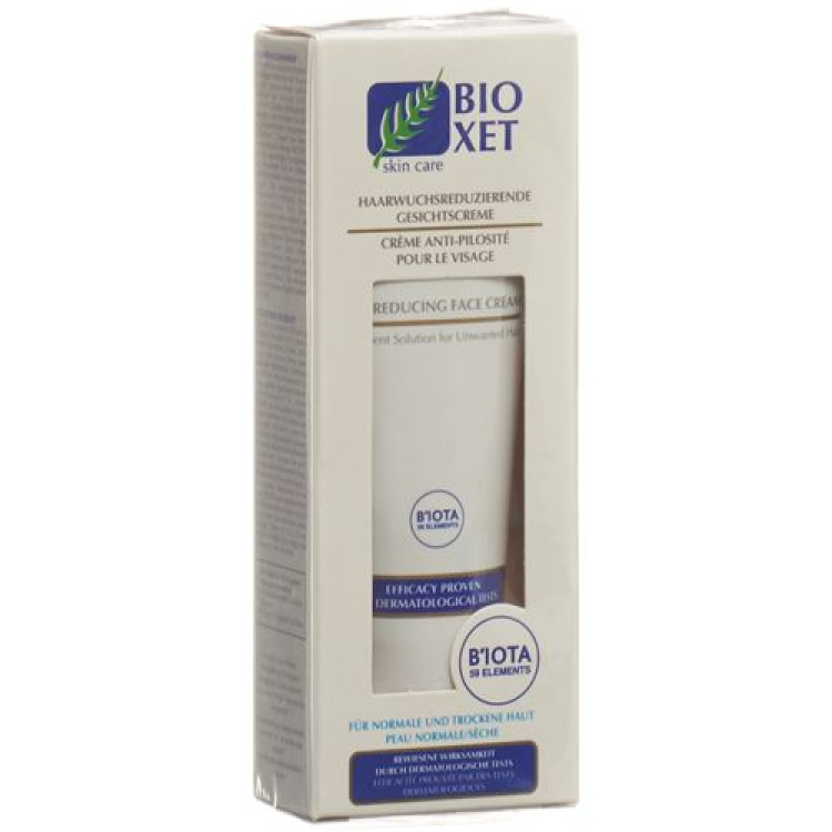 Bioxet haarwuchsreduzierende face cream normal/dry 50ml