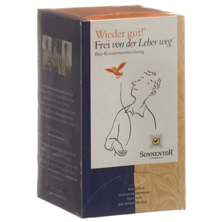 SONNENTOR free away from the liver tea 18 Btl