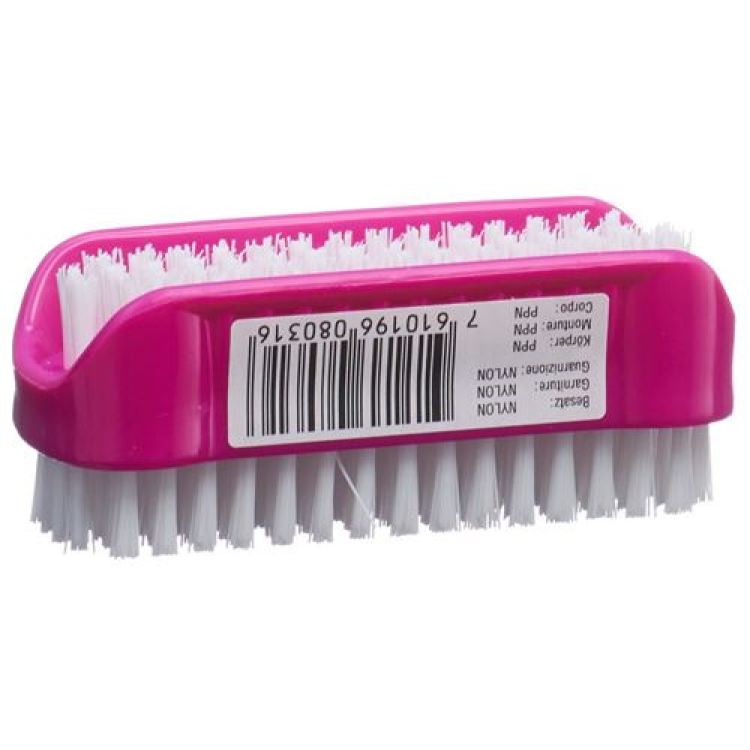 Trisa hand brush both sides on styrofoam Steller