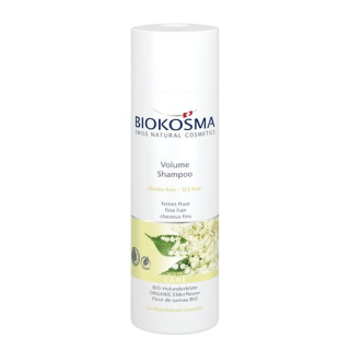 Biokosma Shampoo Volume Elderflower Bottle 200 ml