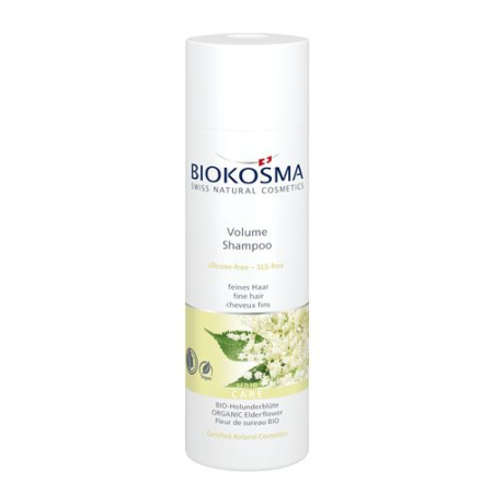 شامپو Biokosma Volume elderflower Fl 200 ml