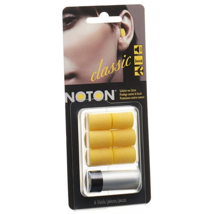 Noton Ear Classic Blist 3 para