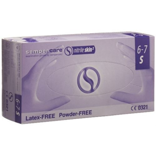 Sempercare Nitrile Skin Gloves S powder-free non-sterile 200 pcs
