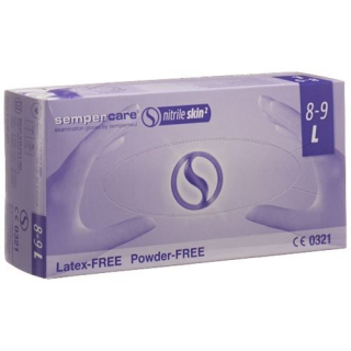 Sempercare Nitrile Skin Gloves L powder-free non-sterile 200 pcs