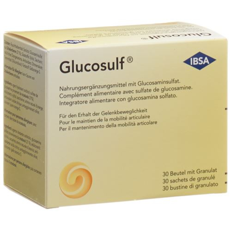 GLUCOSULF 750 mg 30 Btl