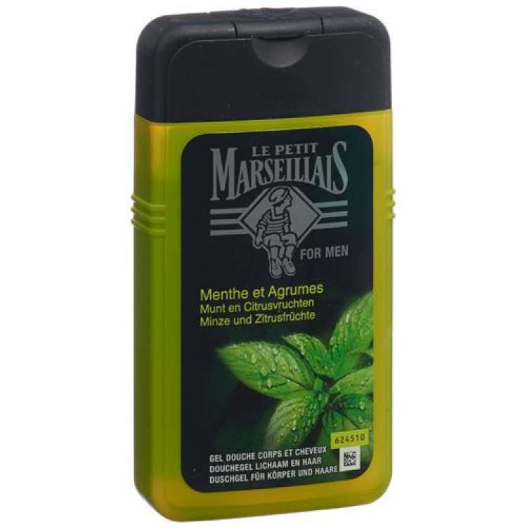 LE PETIT MARSEILLAIS doucheshampoo M mint & citrus 250 ml