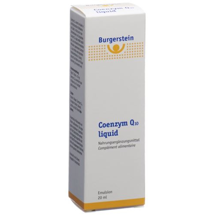 Burgerstein Coenzyme Q10 liq 20 ml