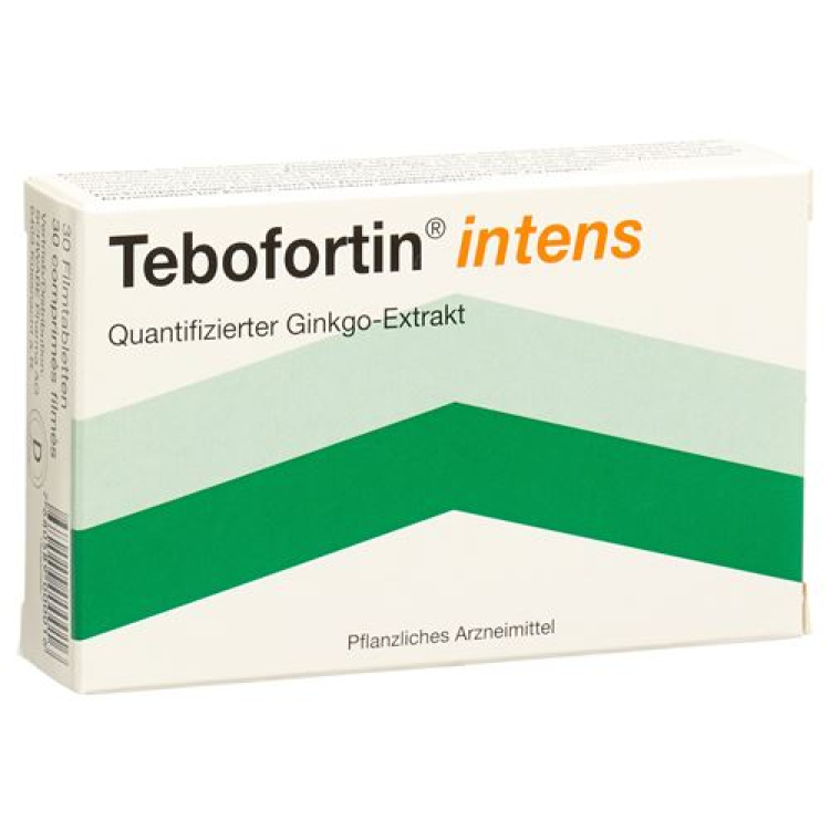 Tebofortin intense filmtablet 120 mg 30 st