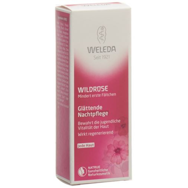 Weleda Wildrose Nachtpflege glättend 30 ml