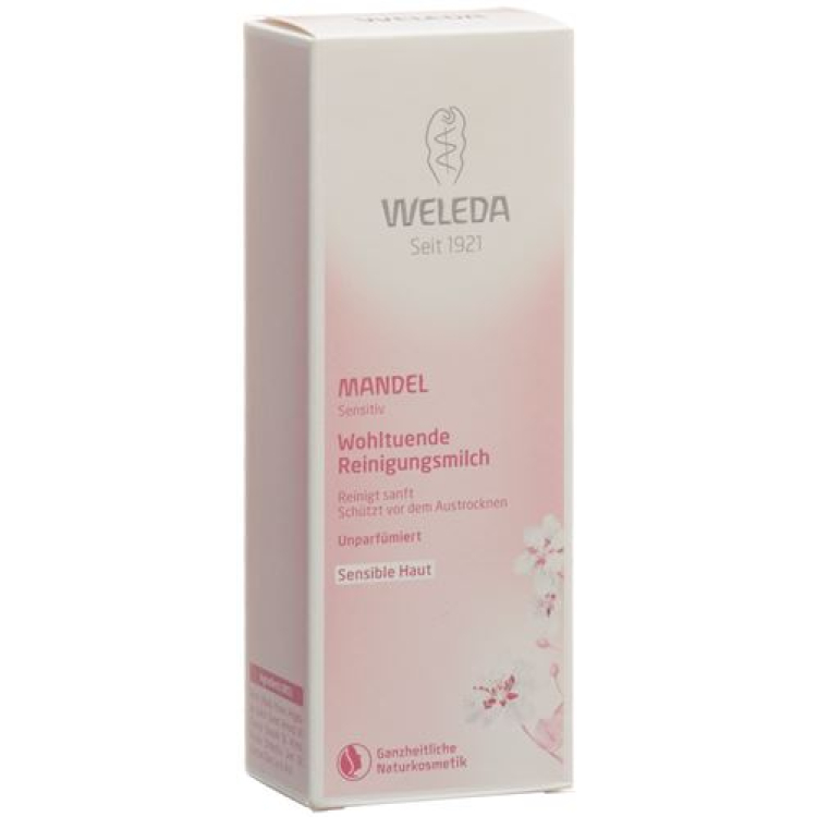 Weleda Mandľové upokojujúce čistiace mlieko 75 ml