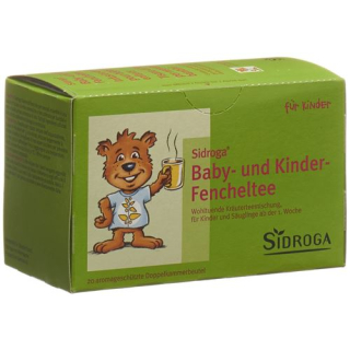 Sidroga 赤ちゃんと子供のフェンチェルティー 20 バタリオン 2 g