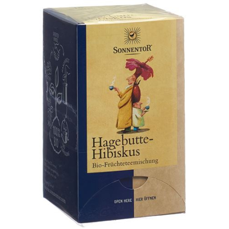 Buy SONNENTOR Rosehip Hibiscus Tea 18 Btl 3 g Online at Beeovita