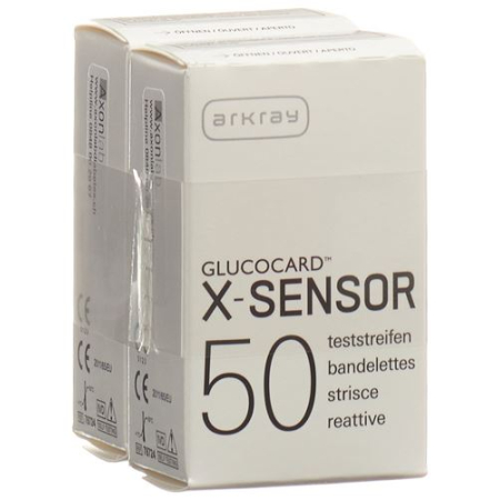 Bandelettes de test Glucocard X-sensor 100 pièces