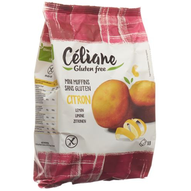 Les Recettes de Céliane mini babeczki cytrynowe bezglutenowe 210 g