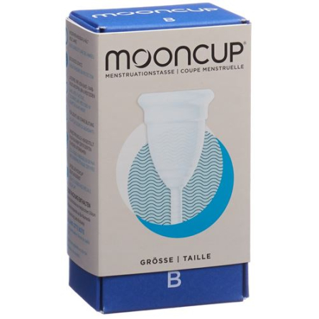 Mooncup menstruációs csésze B újrafelhasználható