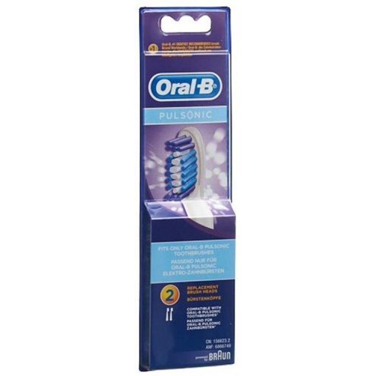 Oral-B Pulsonic fırça başlıqları 2 ədəd