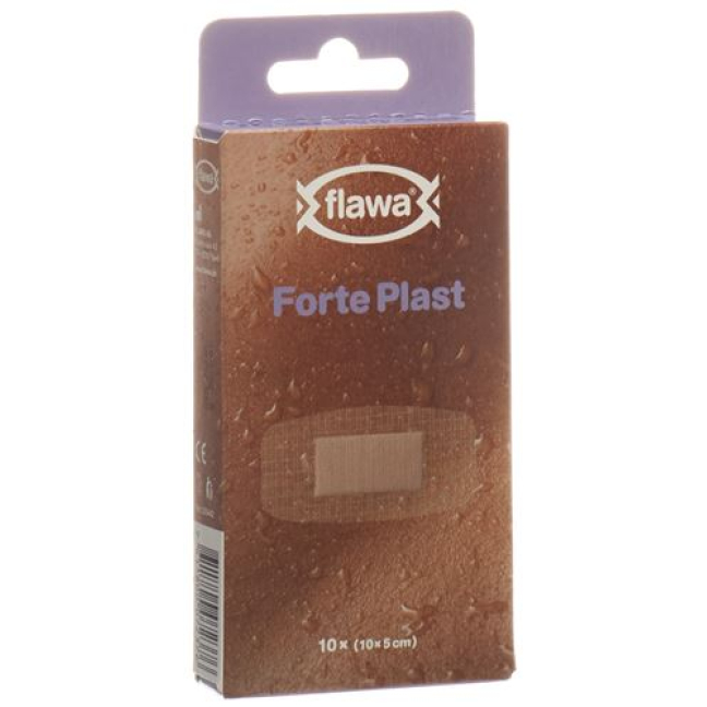 Flawa Forte Plast 10cmx5cm 10 पीस