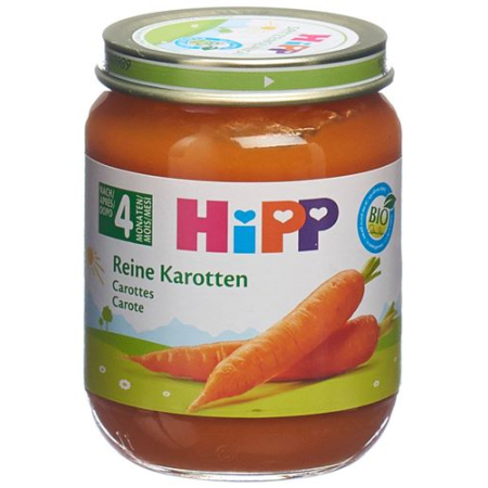 HIPP Pure glass carrots 125 g