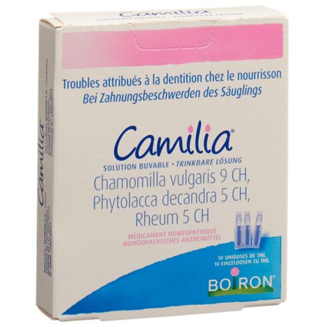 Camilia solution buvable Boiron 30 unidoses