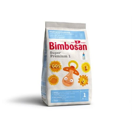 Bimbosan Super Premium 1 ჩვილის რძის შევსება 400 გრ