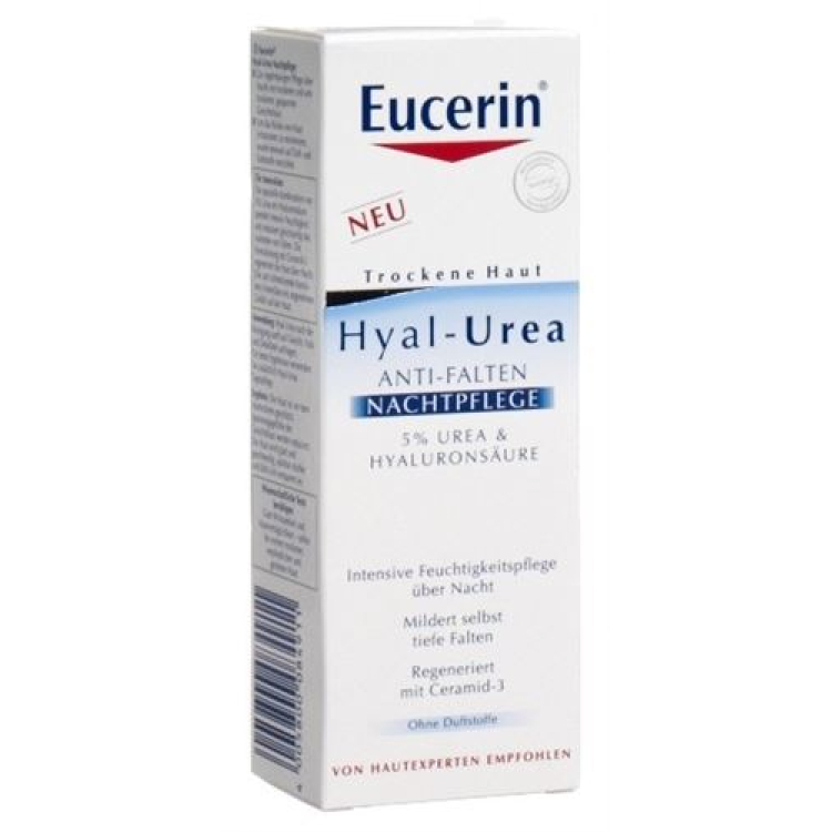 Eucerin Hyal Urea Night Care 50 מ"ל