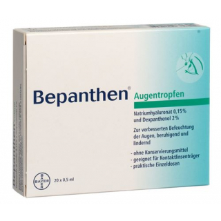 Bepanthen eye drops monodoses 20 x 0.5 ml