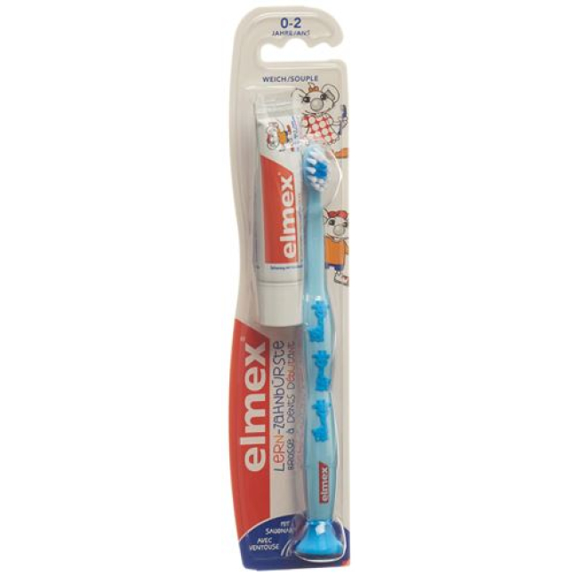 elmex leren tandenborstel (0-2 jaar)