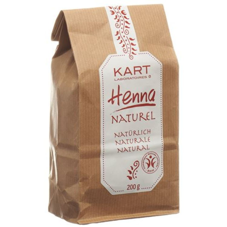 KART Henna Plv Natural BDIH vrečka 200 g