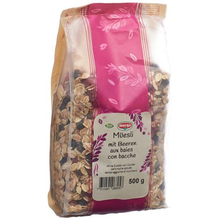 Morga muesli con frutos del bosque bio Batallón 500 g