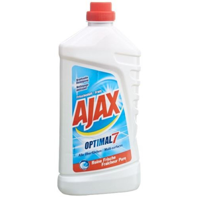 Ajax optimal חומרי ניקוי 7 תכליתיים ליק ניחוח טרי fl 1 lt