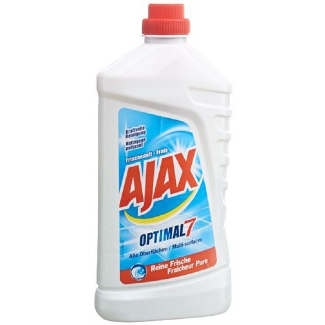 Ajax Optimal 7-целеви почистващи препарати течен свеж аромат Fl 1 л