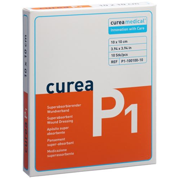 Curea P1 superabsorber 10x10cm 50 stk