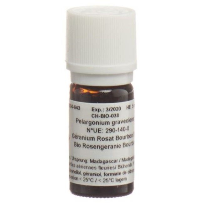 Aromasan Rosengeranie Äth / Olie Bio 5ml