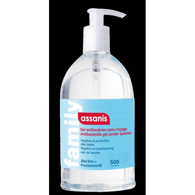 Assanis gel antibatterico 500 ml
