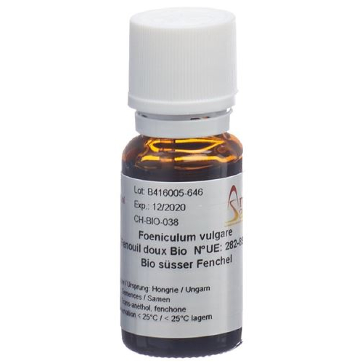 Aromasan olio essenziale di finocchio dolce biologico 15 ml