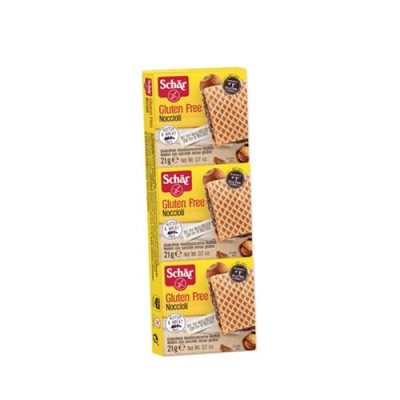 Schär noccioli snack pack of 3 gluten-free 63 ក្រាម។