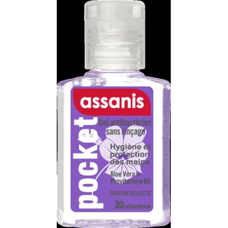 Assanis gel antibacterial Violet 20 ml