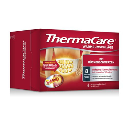 ThermaCare Back Cover 4 pcs - Beeovita