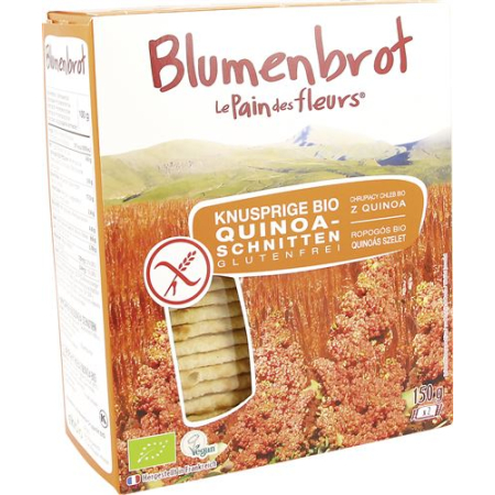 Roti biji Quinoa Organik bebas gluten 150 g