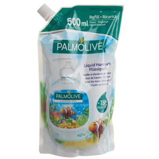 500 Palmolive sabonete líquido refil Aquário ml