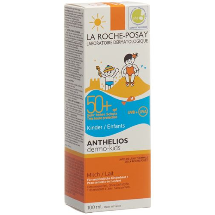 La Roche Posay Anthélios Dermokids பால் 50+ 100ml