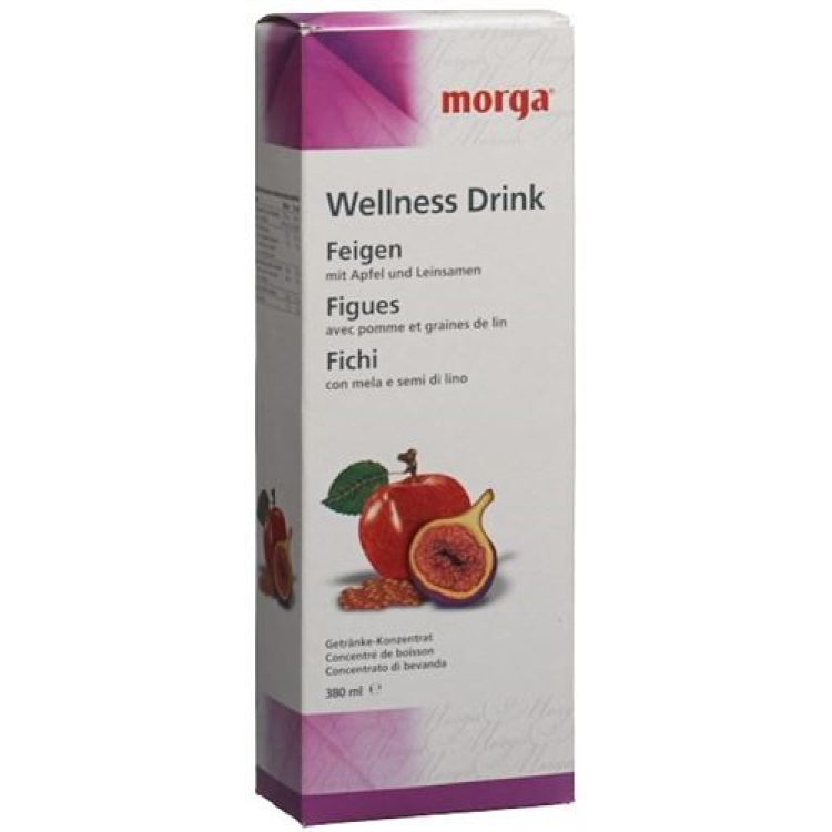 MORGA napój wellness figi 380 ml