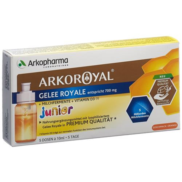 Arkoroyal புரோபயாடிக் குழந்தைகள் 5 Fl 10 மி.லி