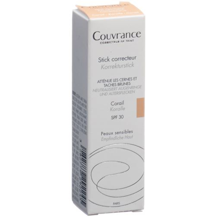 Avene Couvrance მაკორექტირებელი ჯოხი მარჯანი 3 გრ