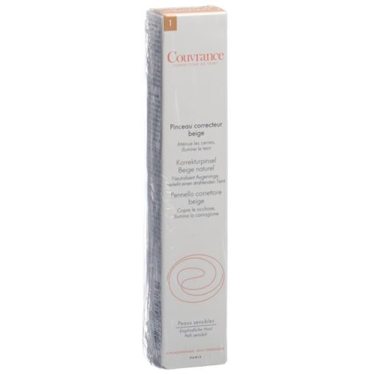 Avene Couvrance korekcijos šepetėlis natūralus smėlio spalvos 1,7 ml