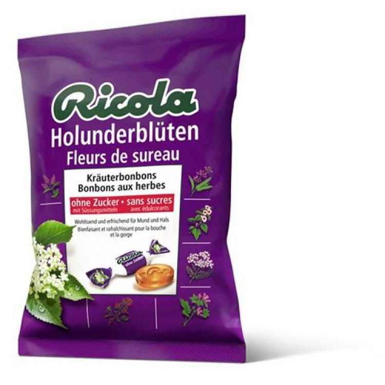 Ricola bazové cukríky bez cukru so stéviou Battalion 125 g