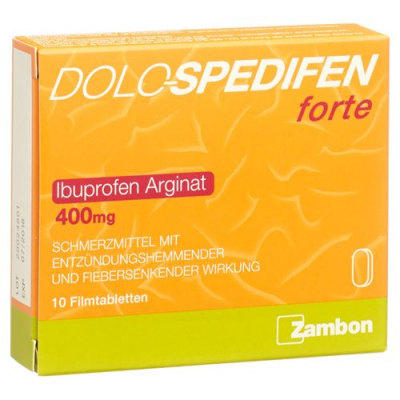 Dolo-Spedifen forte film-coated tablets 400 mq 10 ədəd